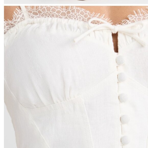 Loveshackfancy linella dress NWT White 2 $495.00 - Picture 2 of 10